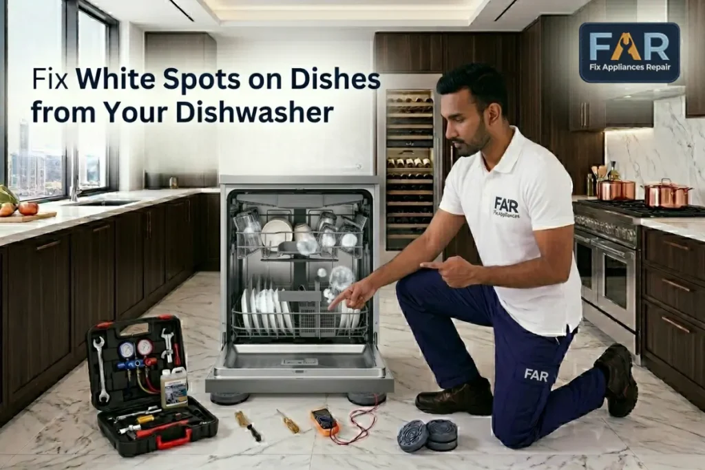 Fix White Spots on Dishes from Your Dishwasher