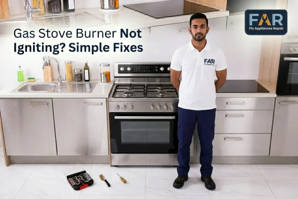 Gas Stove Burner Not Igniting Simple Fixes